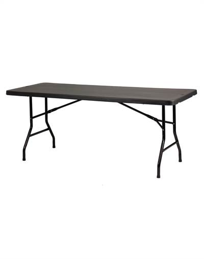 New York klapbord – 200 cm - Sort